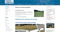 Desktop Screenshot of motalaflygklubb.se